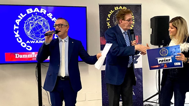 Cocktail Bar, premiati con Prinz alla Fortezza da Basso i più social della Toscana 2024